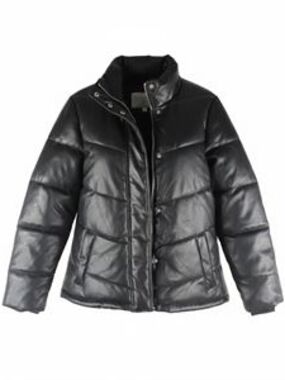 Snobbish Collection Black Quilted Puffer Jacket